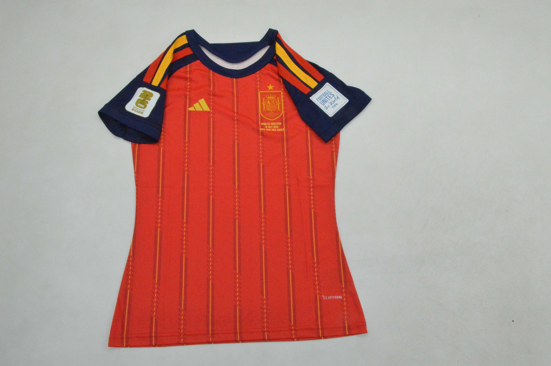 AAA Quality Spain Woman 2026 World Cup Home Final Jersey